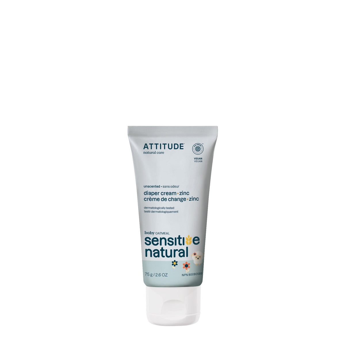 Natural Baby Diaper Cream wtlmory, Sensitive Skin Baby, Unscented 60825_en?_main?
