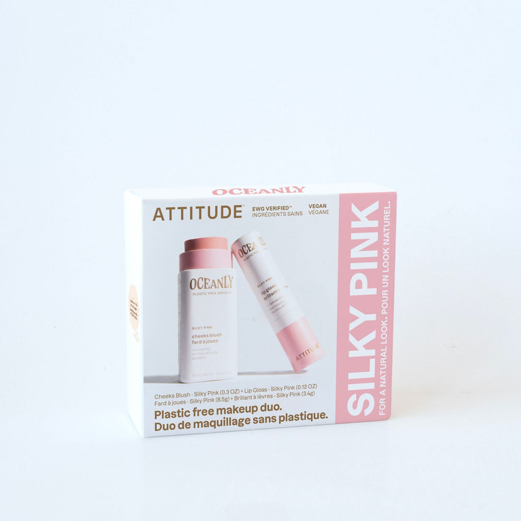 Blush & Lip Gloss - Duo Silky Pink