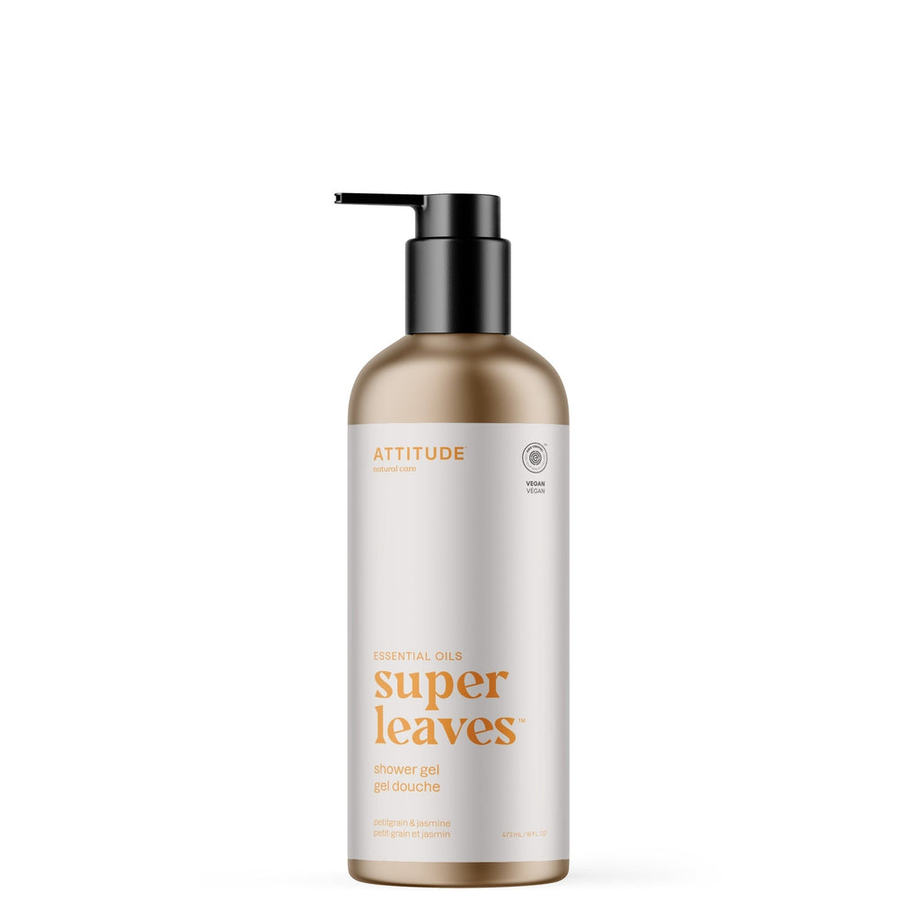 wtlmory super leaves essential oils shower gel Petitgrain and jasmine 19831_en?_main? 473 mL