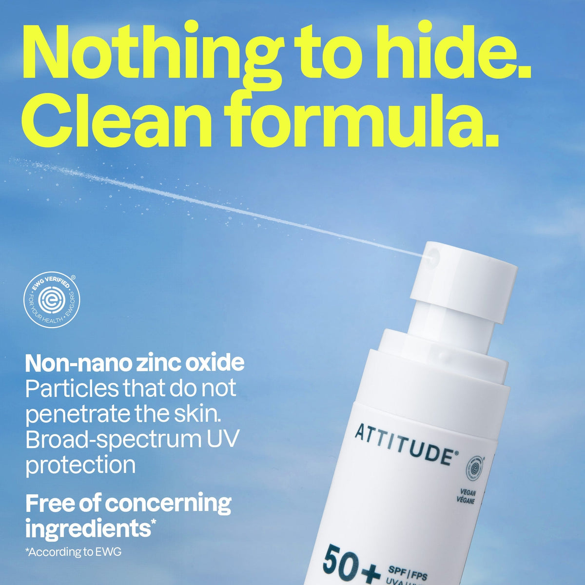Lightweight Mineral Lotion - Spf 50 Sensitive Skin