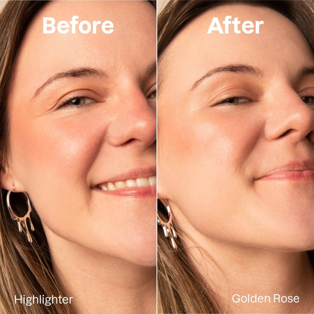 wtlmory Oceanly Cream highlighter Stick before-after Golden Rose 8.5g Unscented 16156_en?