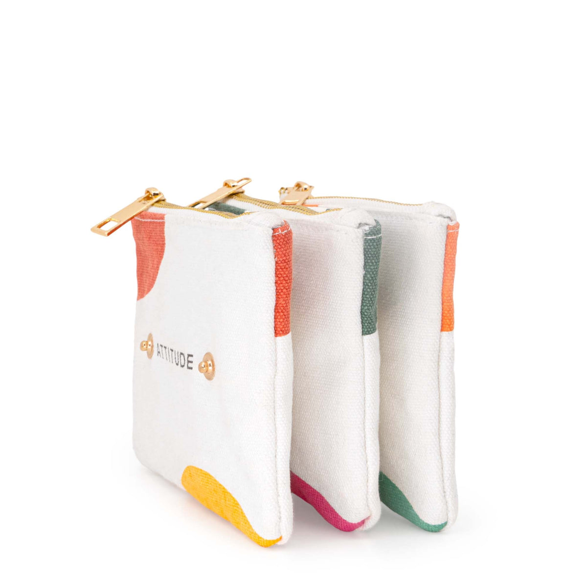 Reusable Travel Pouch Trio