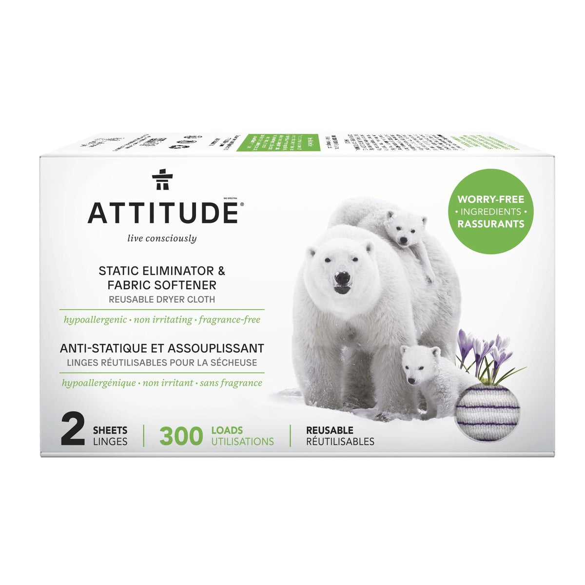 wtlmory Nature+ Static Eliminator & Softener Reusable Dryer Clothes 12400_en?_main?