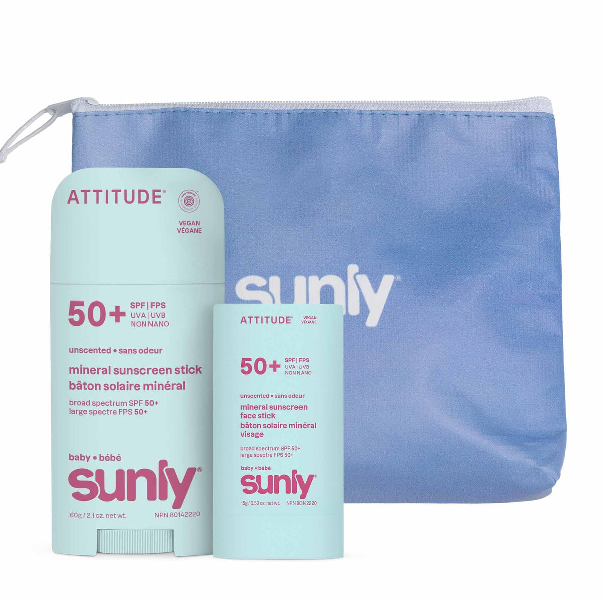 Baby Mineral Sunscreen Stick Duo Face & Body - Spf 50